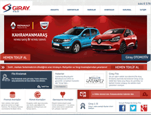 Tablet Screenshot of girayfilo.com